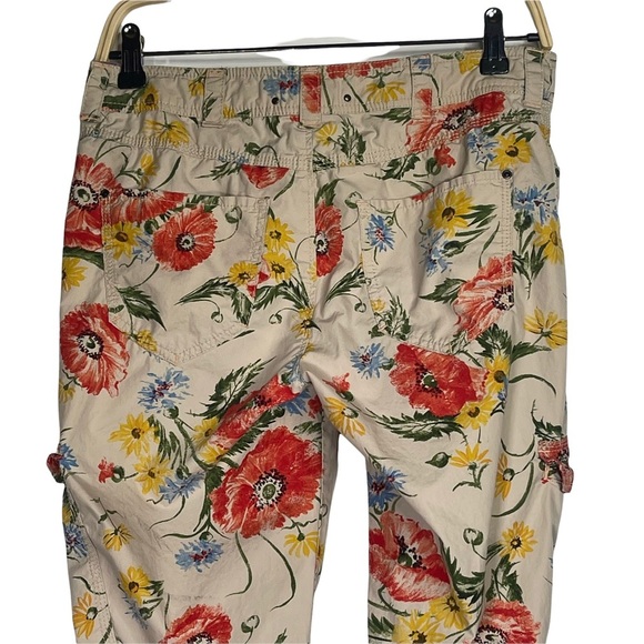Hei Hei Sundrop Floral Size 2 Cargo Pants Anthropologie - Picture 7 of 10